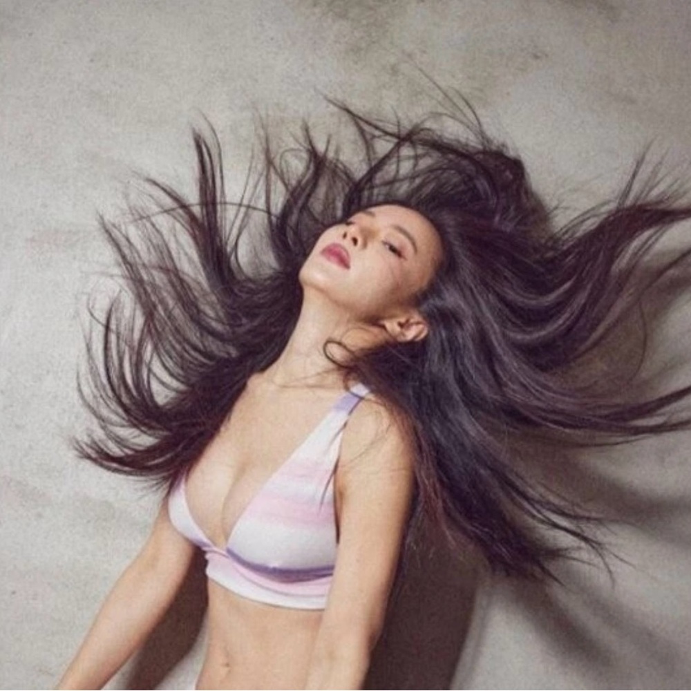 WET SWIMWEAR Watercolors Bikini Top
